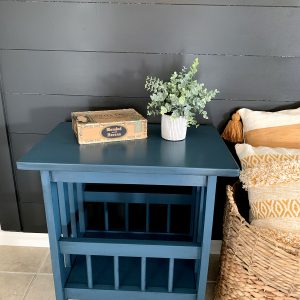 Restyled Vintage Shaker Style End Table - Handcrafted by our founder Linda Kastens