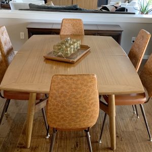 John Keal Solid Mahogany Dining Table