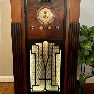 Montgomery Wards Airline 1935 Art Deco Radio - Vintage Elegance with Modern Technology